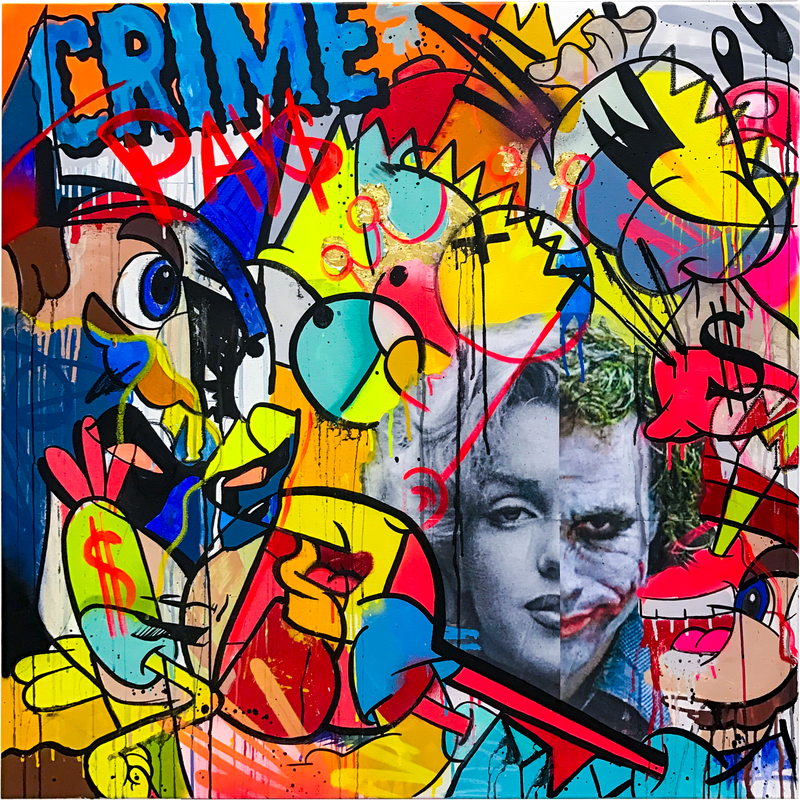 "Crime Pays: Marilyn/Joker"