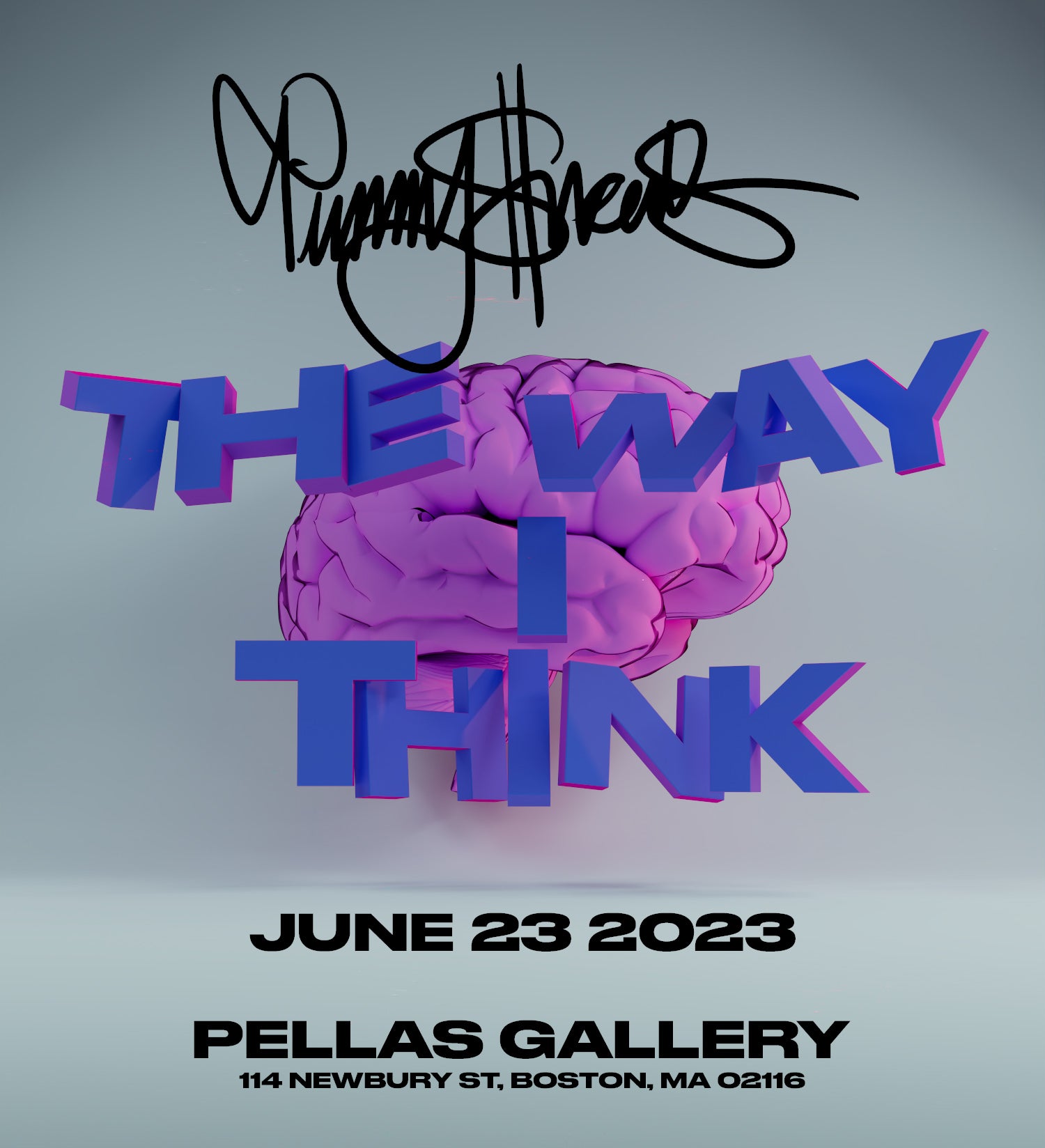 "The Way I Think" Solo Show June 2023