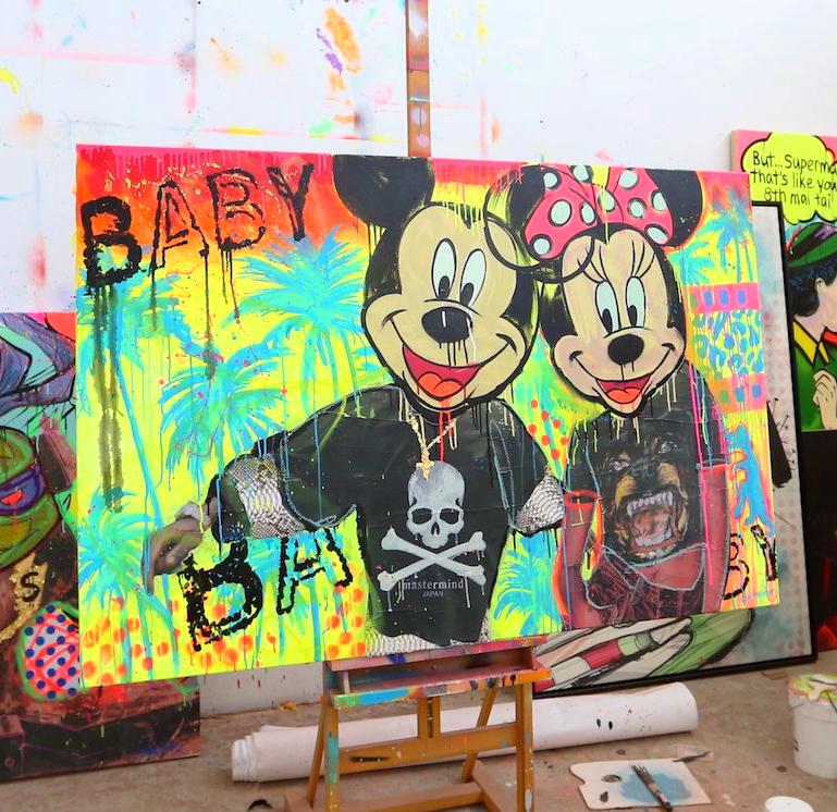 Hypebeast Mickey x Minnie