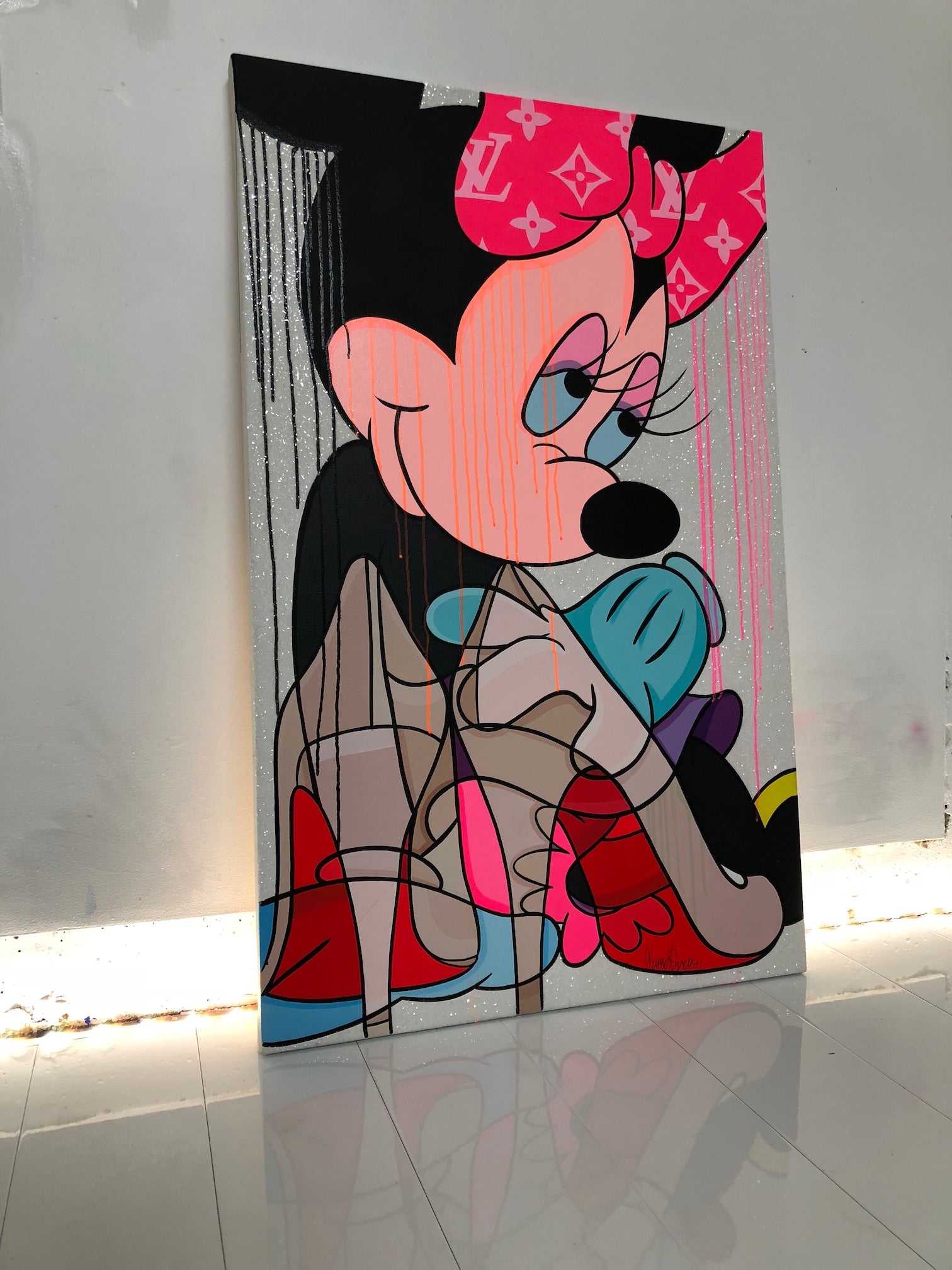 Minnie Mouse Hype Beast Pop Art